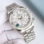 Rolex Daytona 9100 Movement 904L Steel 41mm SS Jubilee/President Strap Watch
